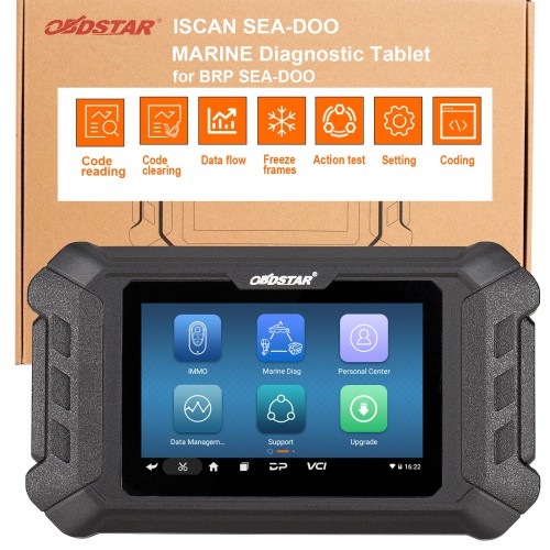 OBDSTAR ISCAN for SEA-DOO Marine Diagnostic Scanner Support All BRP models support to 2018