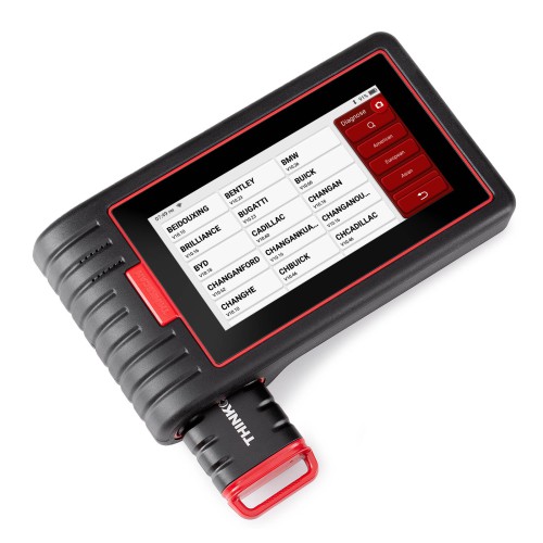 2024 THINKCAR ThinkScan Max 2 Diagnostic Scan Tool with CAN-FD, FCA AutoAuth, All System Diagnosis & 28+ Resets, IMMO/ABS Bleeding/Crankshaft Relearn
