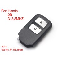[Clearance Sale] Remote Control Key 2Buttons 313.8MHZ (Blue) for Honda Intelligent