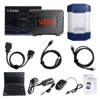 VXDIAG Multi Diagnostic Tool for Full Brands HONDA/GM/VW/FORD/MAZDA/TOYOTA/Subaru/VOLVO/ BMW/BENZ with 2TB HDD & Lenovo T420
