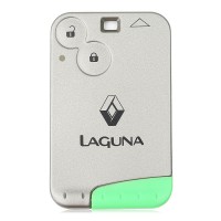 433MHZ 2 Button Smart Key With Logo For Renault Laguna