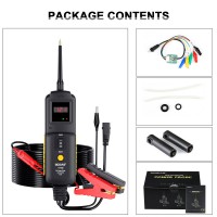 [US Ship] GODIAG GT102 PIRT Power Probe + Car Power Line Fault Finding + Fuel Injector Cleaning and Testing + Relay Testing Car Diagnostic Tool