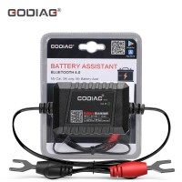 [US/UK Ship] GODIAG GB101 Battery Assistant BlueTooth 4.0 Wireless 6-20V Automotive Battery Load Tester Diagnositic Analyzer Monitor for Android & iOS