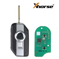 [In Stock] 2023 Newest Xhorse XSBM90GL XM38 BMW Motorcycle Smart Key with 8A Chip 3 Buttons Shell