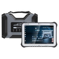Super MB Pro M6+ Full Version DoIP Benz With 1TB HDD for BENZ Xentry and BMW ISTA-D ISTA-P Software Plus Panasonic FZ-G1 I5 Tablet Ready to Use
