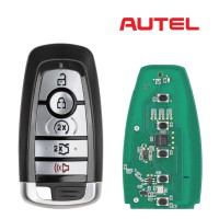 [In Stock] AUTEL IKEYFD005AH 5 Buttons 868/915 MHz  Independent Universal Smart Key 5pcs/lot
