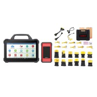 Launch X-431 PAD VII PAD 7 Elite Automotive Diagnostic Tool Plus Heavy Duty Truck Software License And Adapters Supports 12V & 24V Cars and Trucks