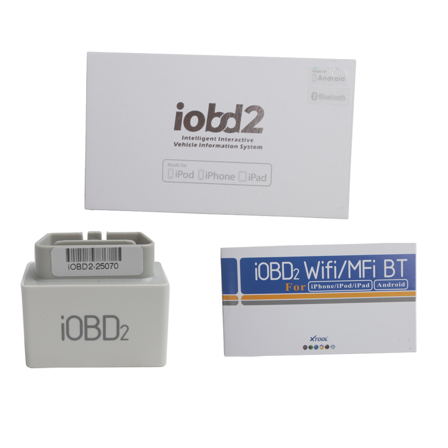 iOBD2 Bluetooth OBD2 EOBD Auto Scanner for iPhone/Android