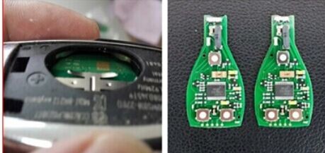 3Button Remote Key with infrared 433mhz for Mercedes Benz PCB Board