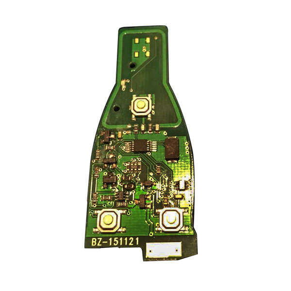 Smart Key 3 Button 433MHZ for Benz (2005-2008) with Two Batteries PCB 1