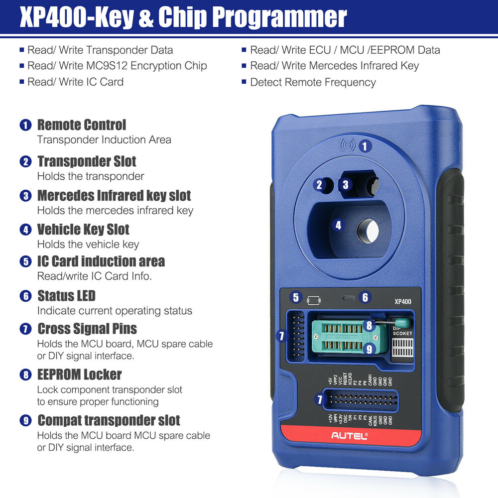 Autel XP400 KEY & CHIP PROGRAMMER