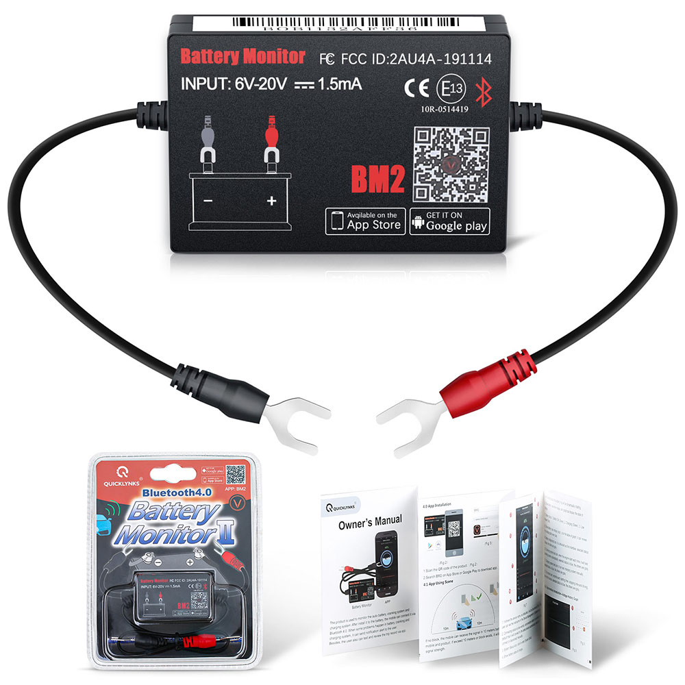 Bluetooth 4.0 12V Battery Monitor II