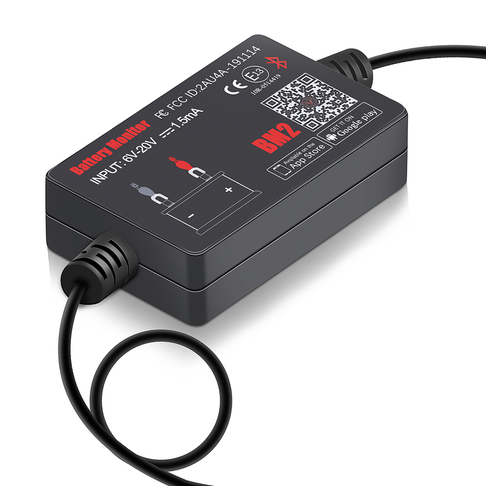 QUICKLYNKS Battery Monitor BM2​​ Car 12V Battery Tester