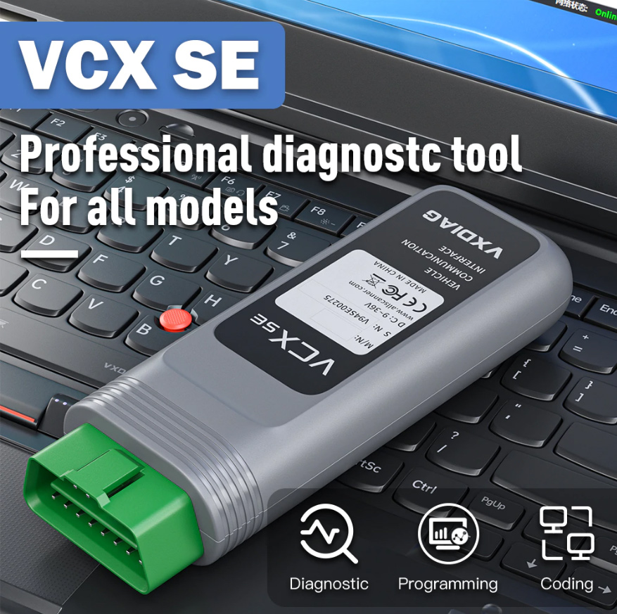 VXDIAG VCX SE DOIP Hardware Full Brands 11 In 1 Diagnosis JLR HONDA GM VW FORD MAZDA TOYOTA Subaru VOLVO BMW BENZ PW2