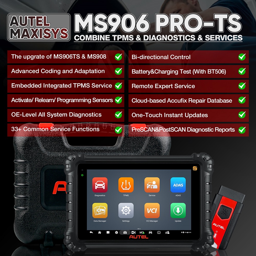 MaxiSYS MS906 Pro Diagnostic Scanner Device
