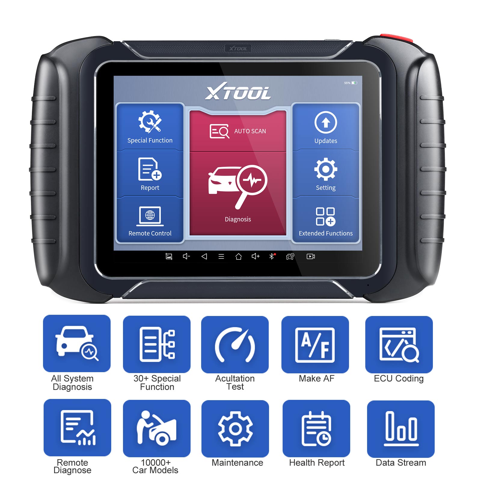 2023 XTOOL D8 Professional Automotive Scan Tool Bi-Directional Control OBD2  Car Diagnostic Scanner
