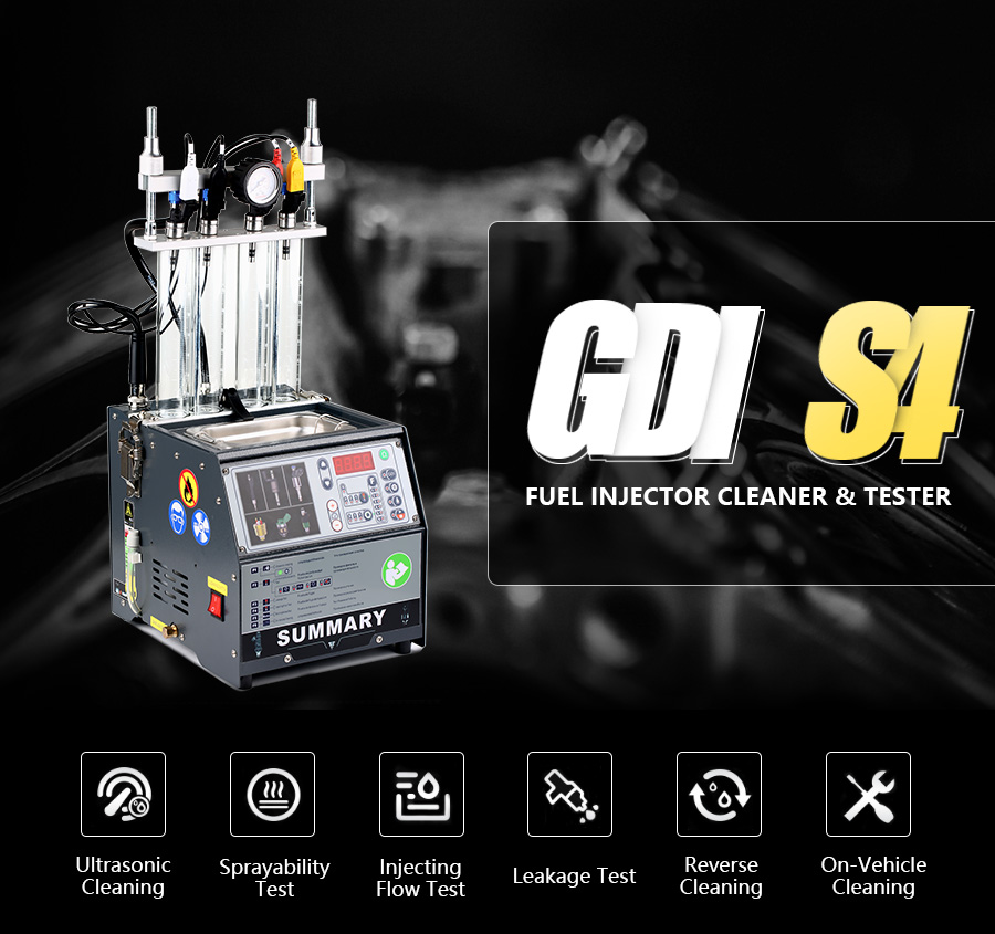 SUMMARY POWERJET GDI S4 Injector Cleaner & Tester