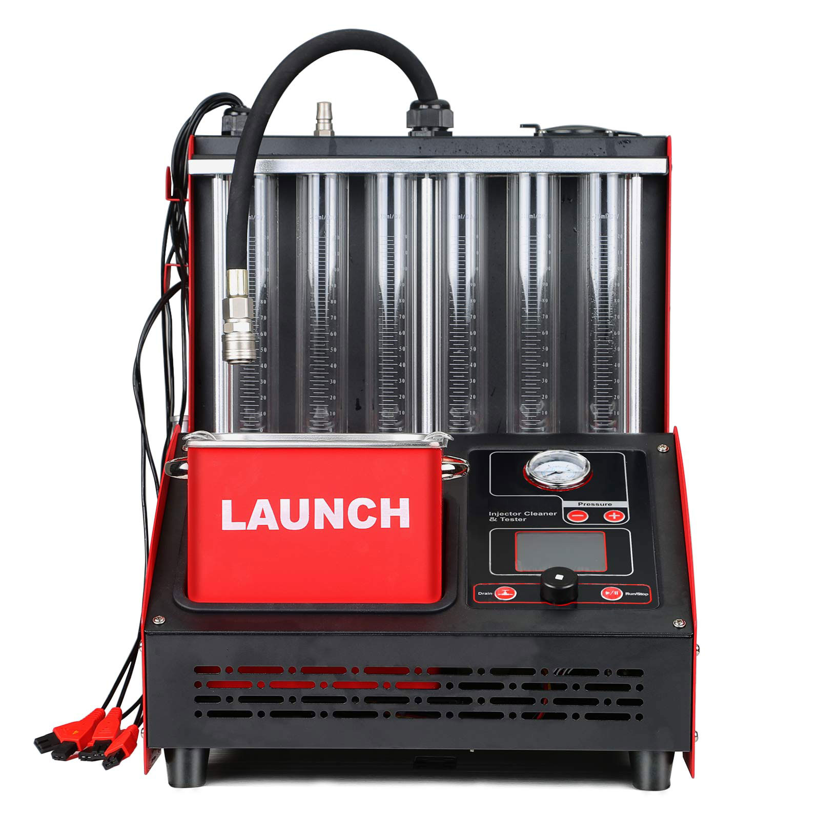 Launch CNC603A Exclusive Ultrasonic Fuel Injector Cleaner Cleaning Machine  4/6 Cylinder