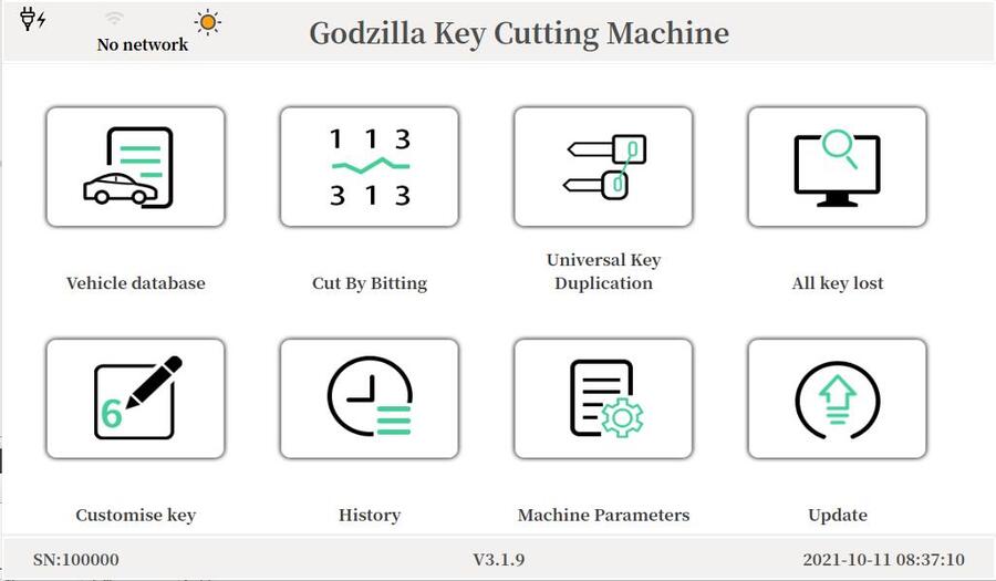 CG Godzilla Automotive Key Cutting Machine