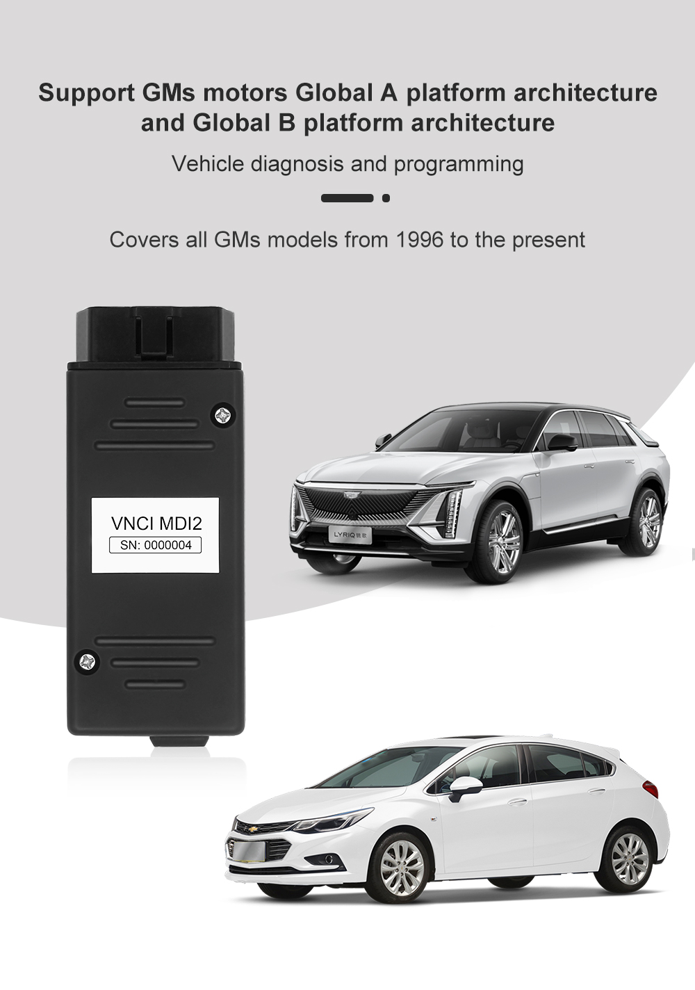 VNCI MDI2 for GM Automobile Diagnostic Interface
