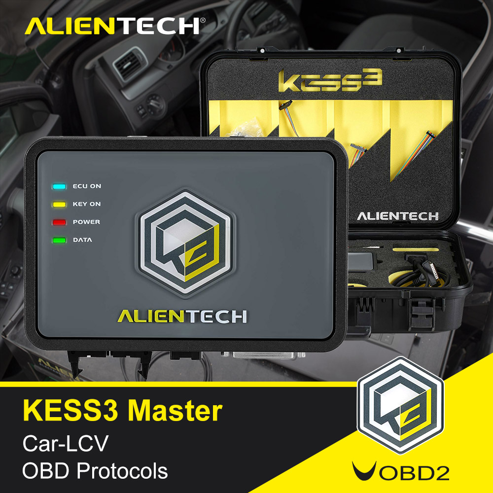 Alientech KESS V3 KESS3 Master Version Full Car LCV ( OBD-Bench-Boot )  Protocol Authorization
