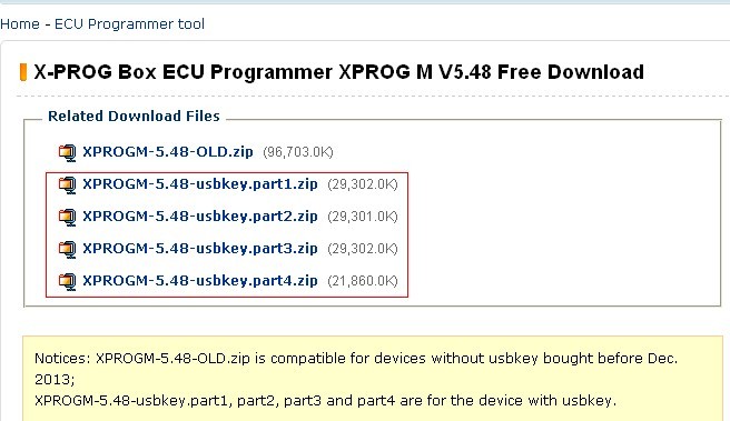 Xprog V5.48 Software